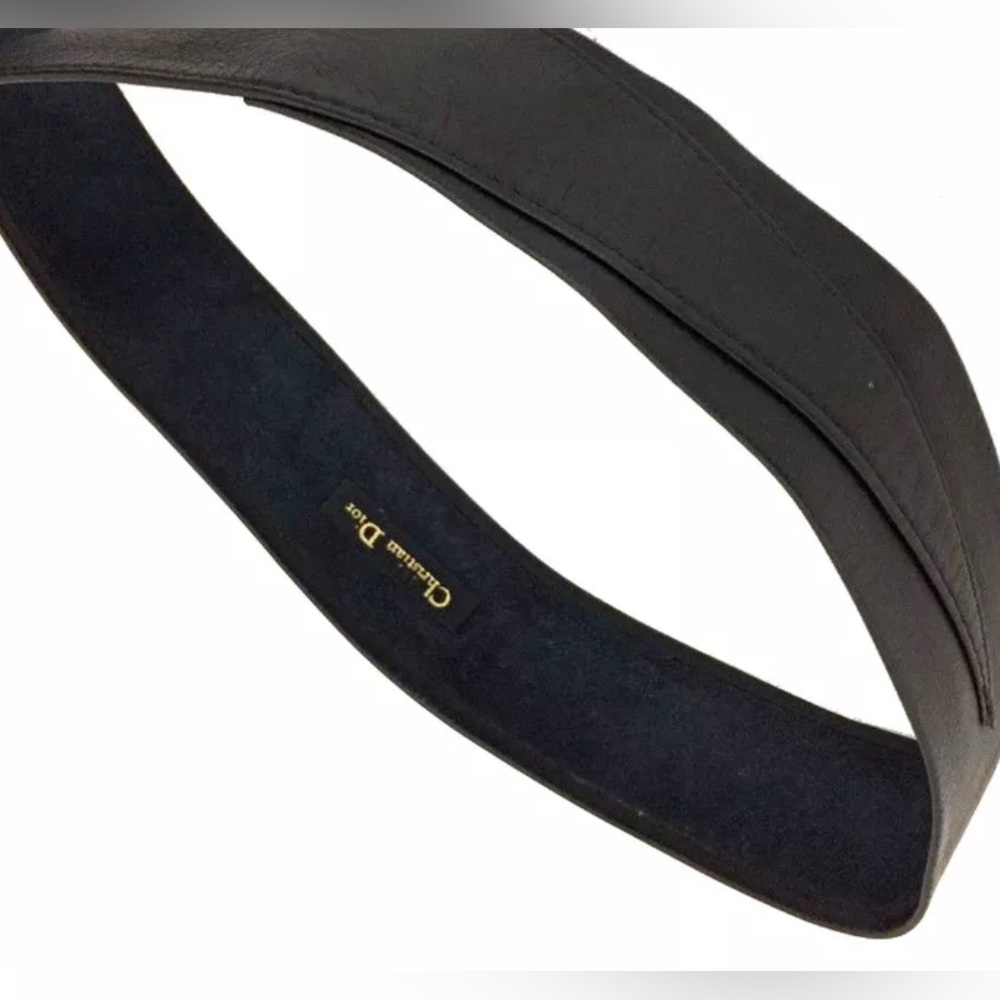 Christian Dior Leather 80cm Sash Belt - Picture 9 of 10